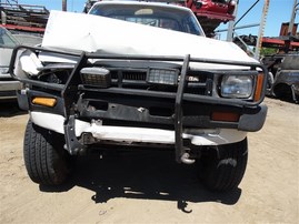 1985 TOYOTA PICKUP STANDARD CAB SR5 WHITE 2.4 MT 4WD Z21466